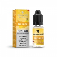 Diamond Mist Nic SALT Banana Flavour E-Liquid 10ml - 10mg & 20mg